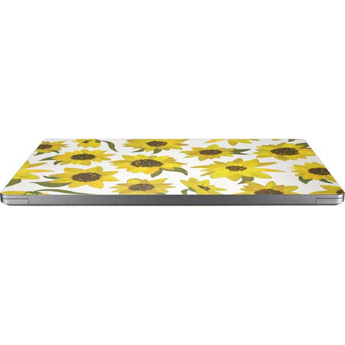 Cat Coq Sunflower Acrylic Universal Laptop 12in (9.8 x 6.8in) Skin